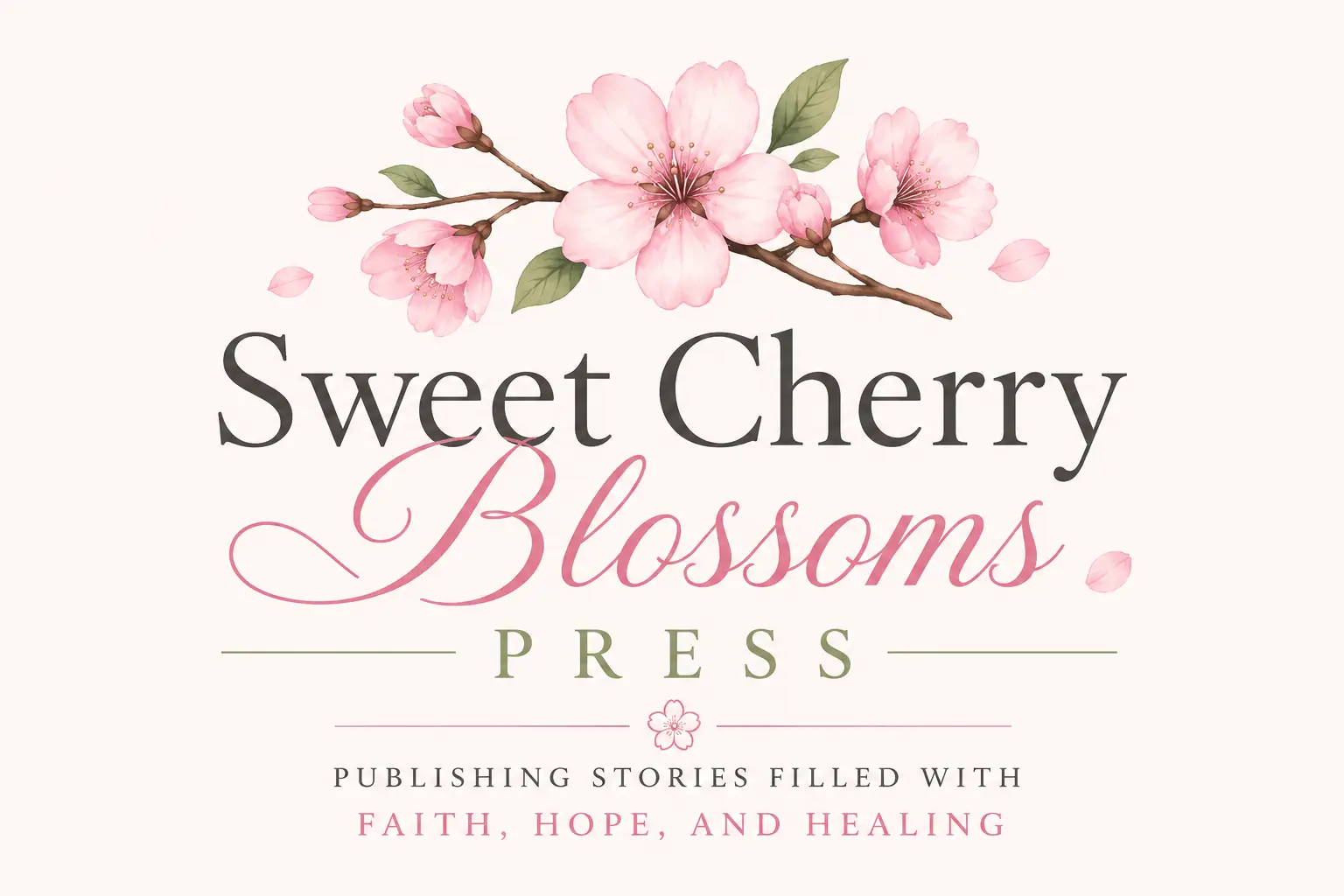 Sweet Cherry Blossoms Press